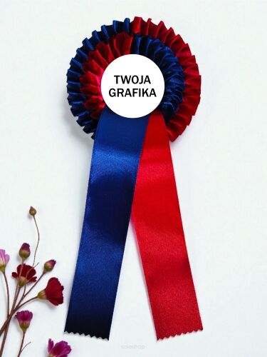 Kotylion podwójny - dzielony #2